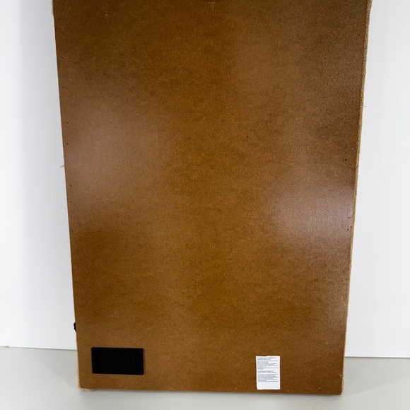 Collectible/Rare Pier 1 Imports Snowman Lighted Glitter Canvas Christmas Wall - Picture 10 of 10